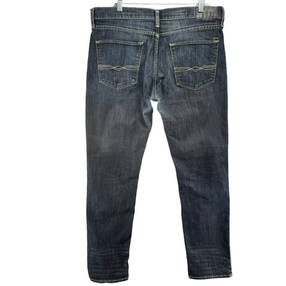 Levi's Denizen 216 Skinny Fit Denim Jeans Medium Wash Blue Mens Size 36 X 30 - Picture 3 of 13
